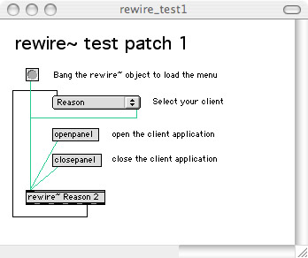 Tutorial: ReWire Essentials 2: Host ReWire Client Applications | Cycling '74